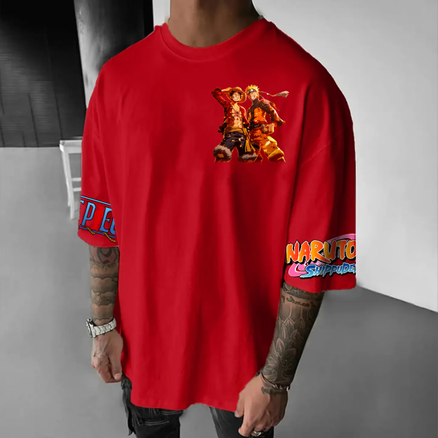 Unisex  Anime “Anime”  Inspired Vintage T-Shirt-comicclothing