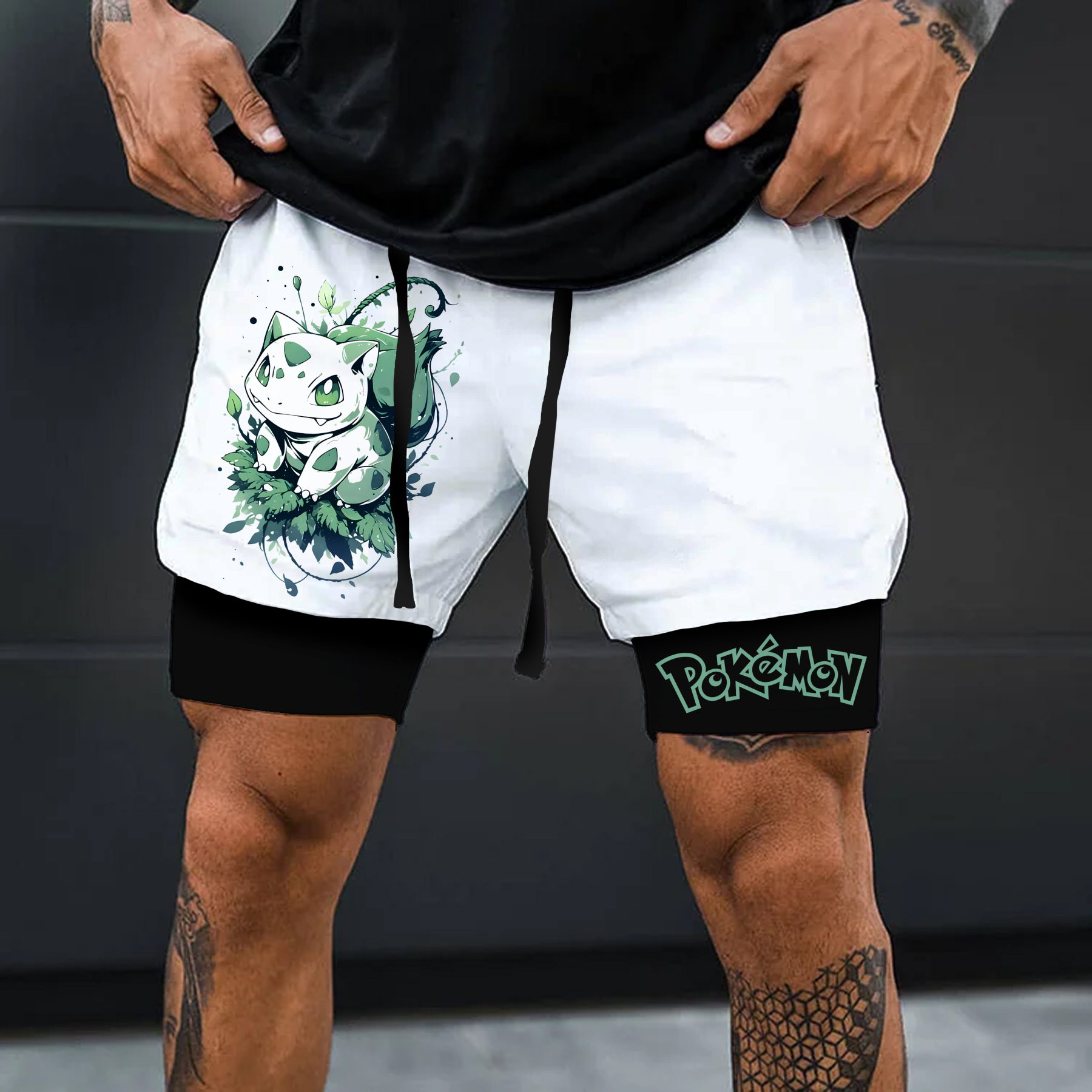 Unisex  Casual Anime Streetwear Shorts-comicclothing