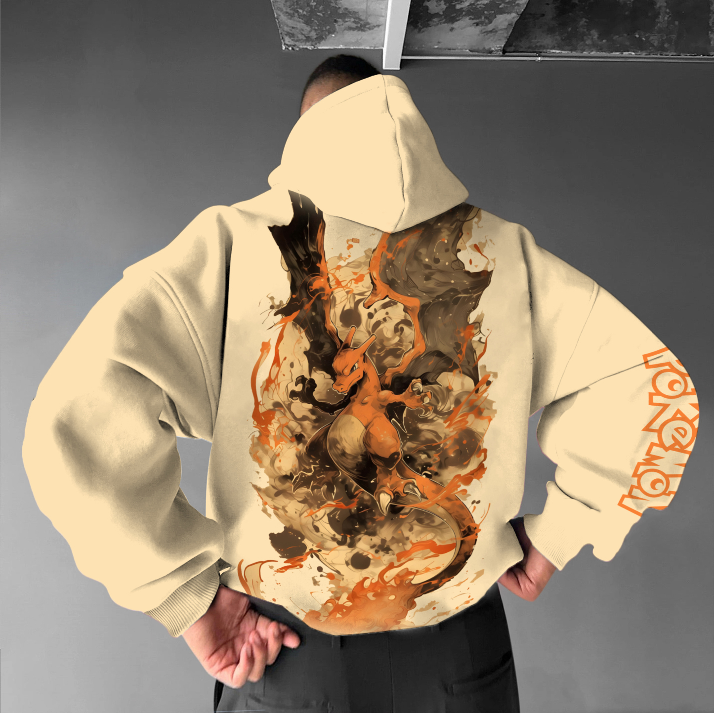 Unisex Anime Graphic Streetwear Vintage Hoodie