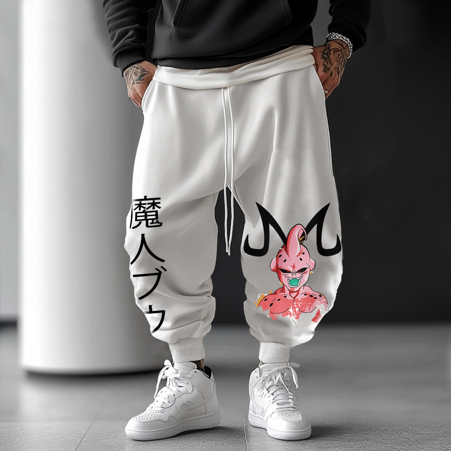 Unisex Casual Anime Streetwear Pants