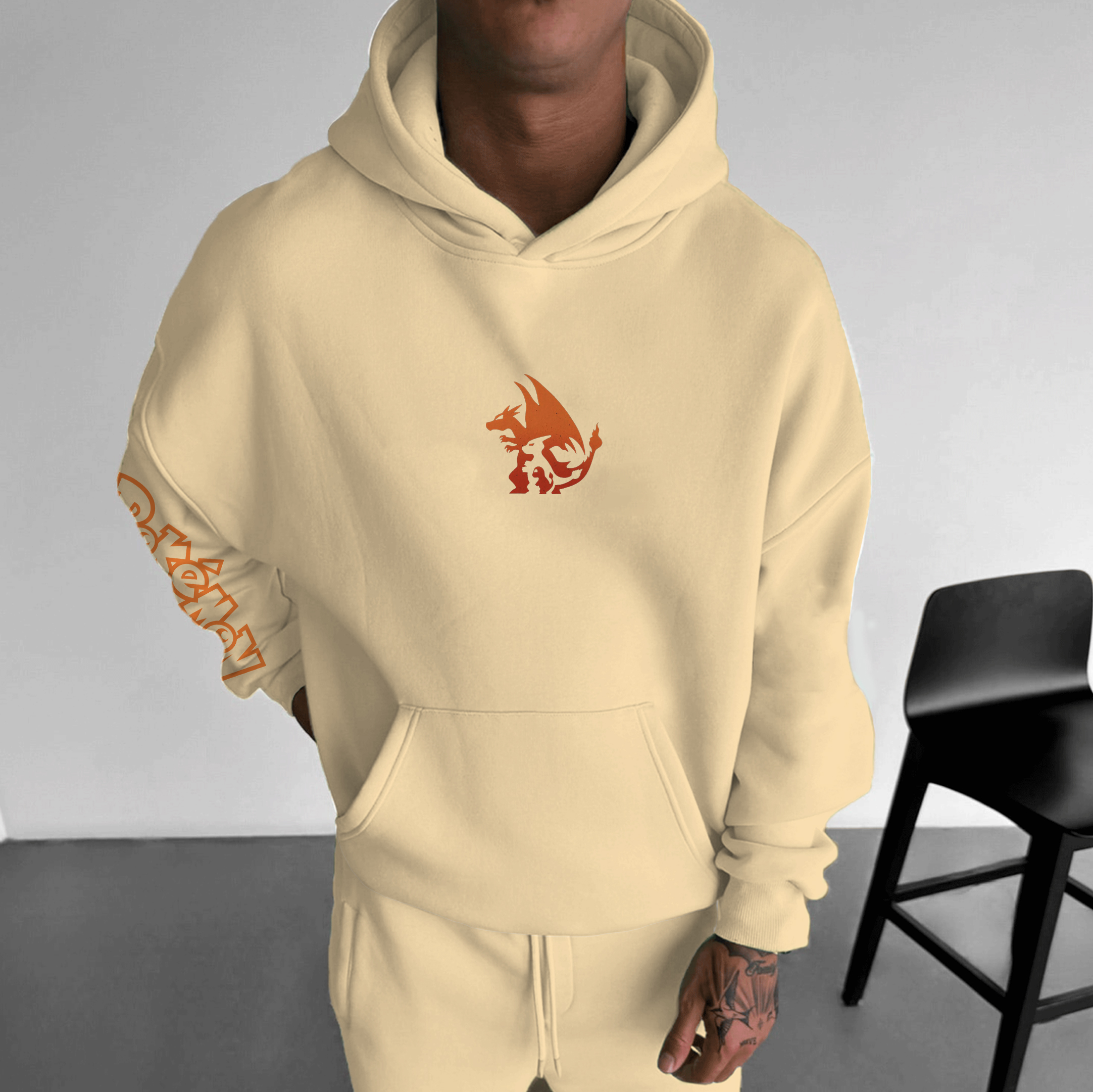 Unisex Anime Graphic Streetwear Vintage Hoodie