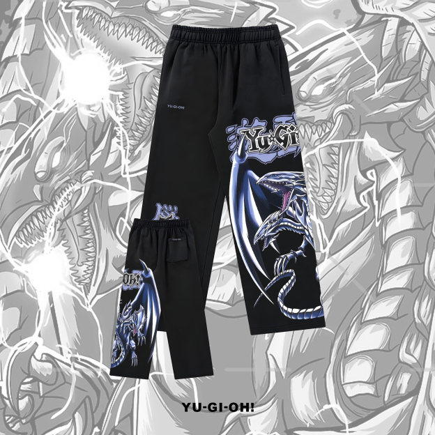 Unisex "Yu-Gi-Oh!" Game Anime Graphic Print Pants