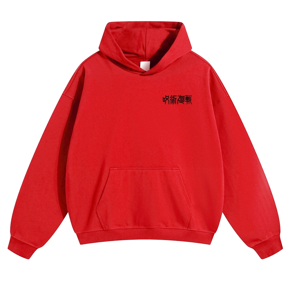 Unisex Casual Anime Print Hoodie