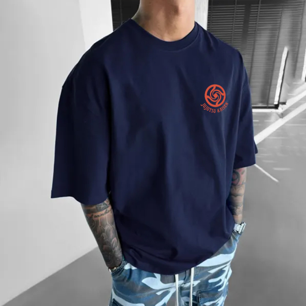 Casual Anima Design Short Sleeves T-shirt