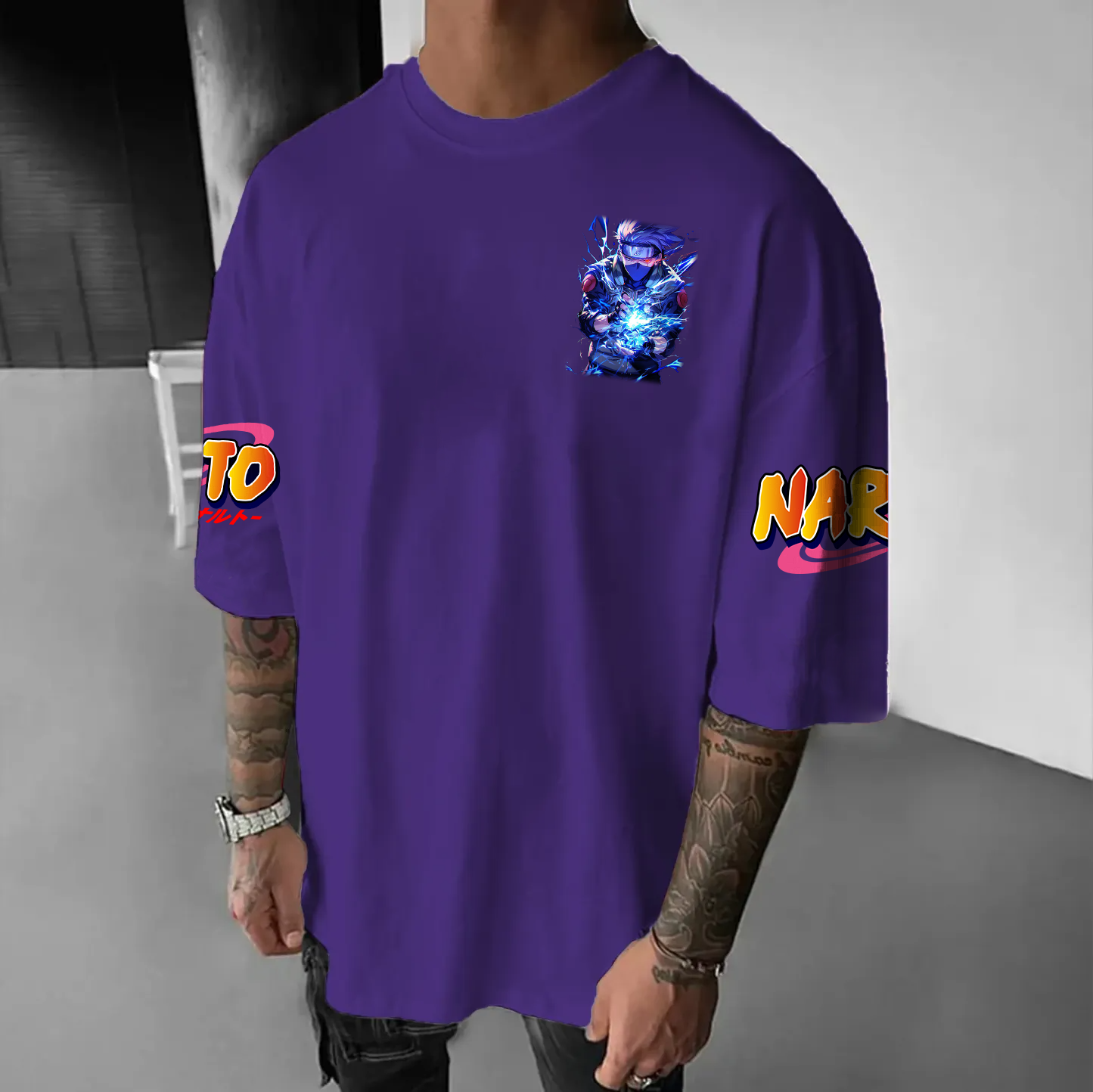 Unisex  Anime “Anime”  Inspired Vintage T-Shirt-comicclothing