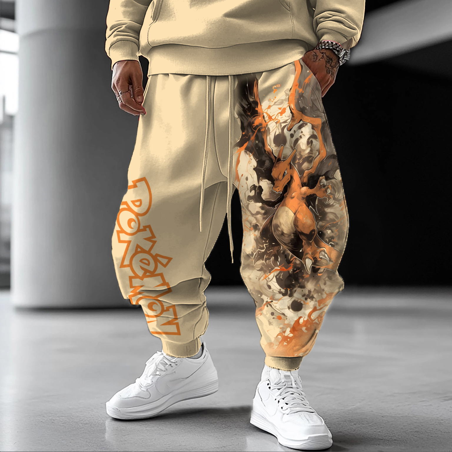 Unisex Casual Anime Streetwear Pants