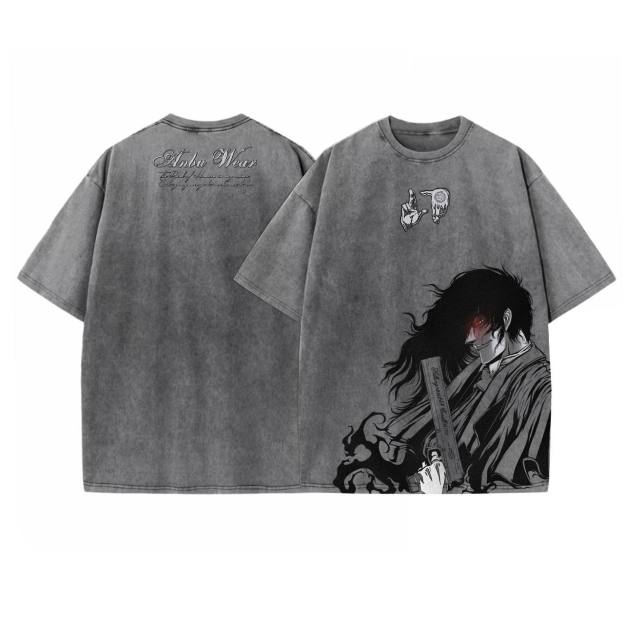 Unisex Anime Inspired Vintage T-Shirt