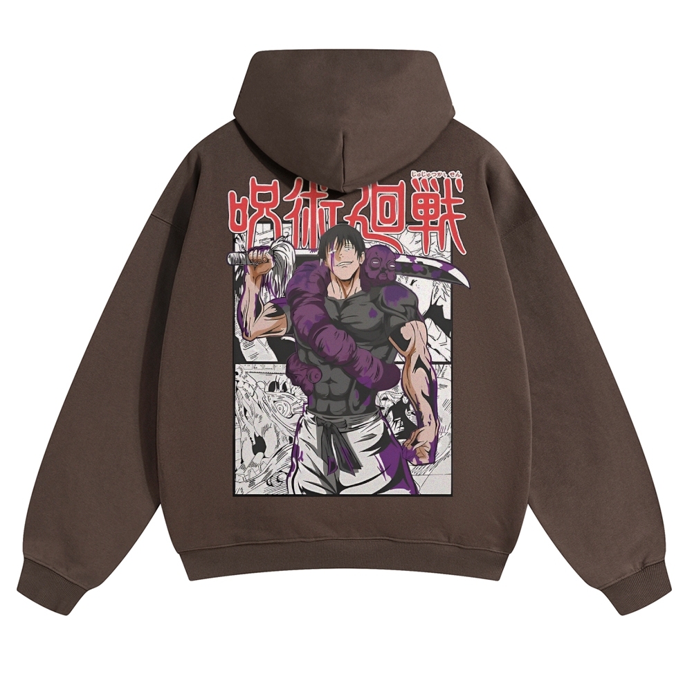 Unisex Casual Anime Print Hoodie