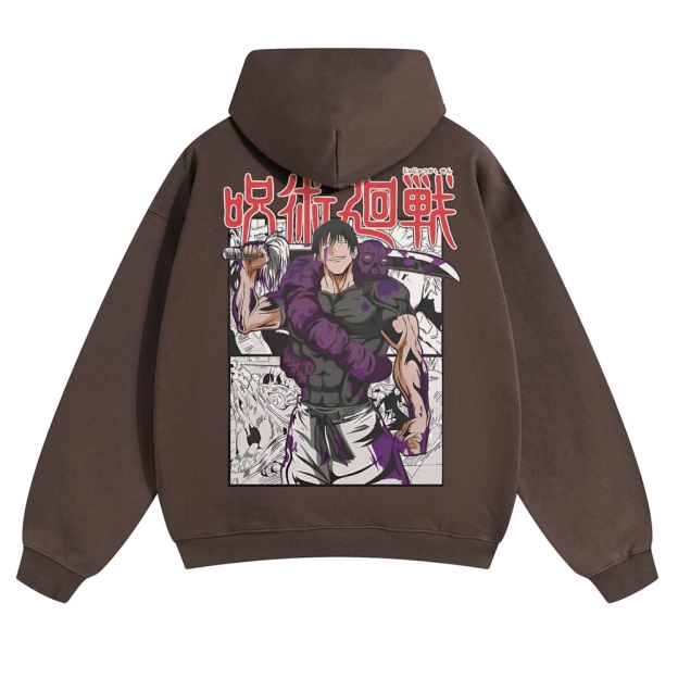 Unisex Casual Anime Print Hoodie