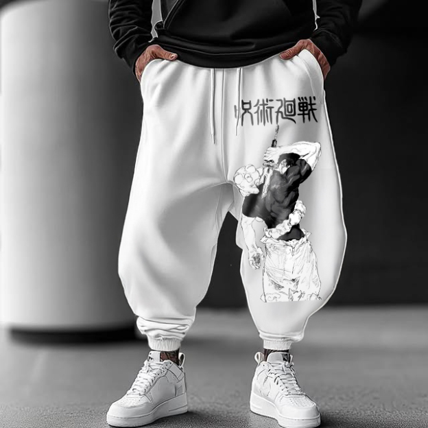 Oversized Loose Anime  Harem Pants