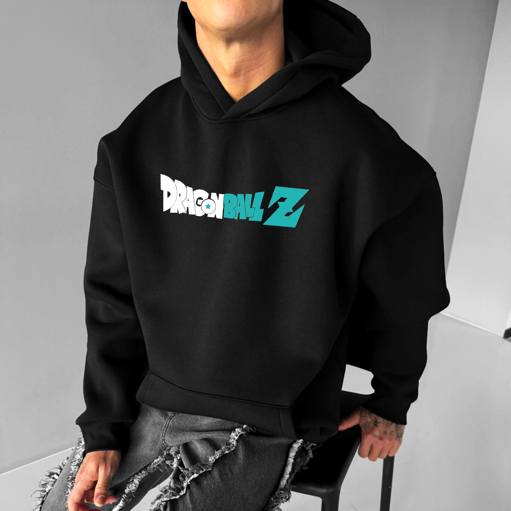 Unisex Anime Graphic Streetwear Vintage Hoodie