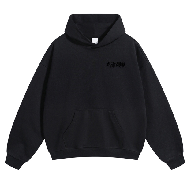 Unisex Casual Anime Print Hoodie