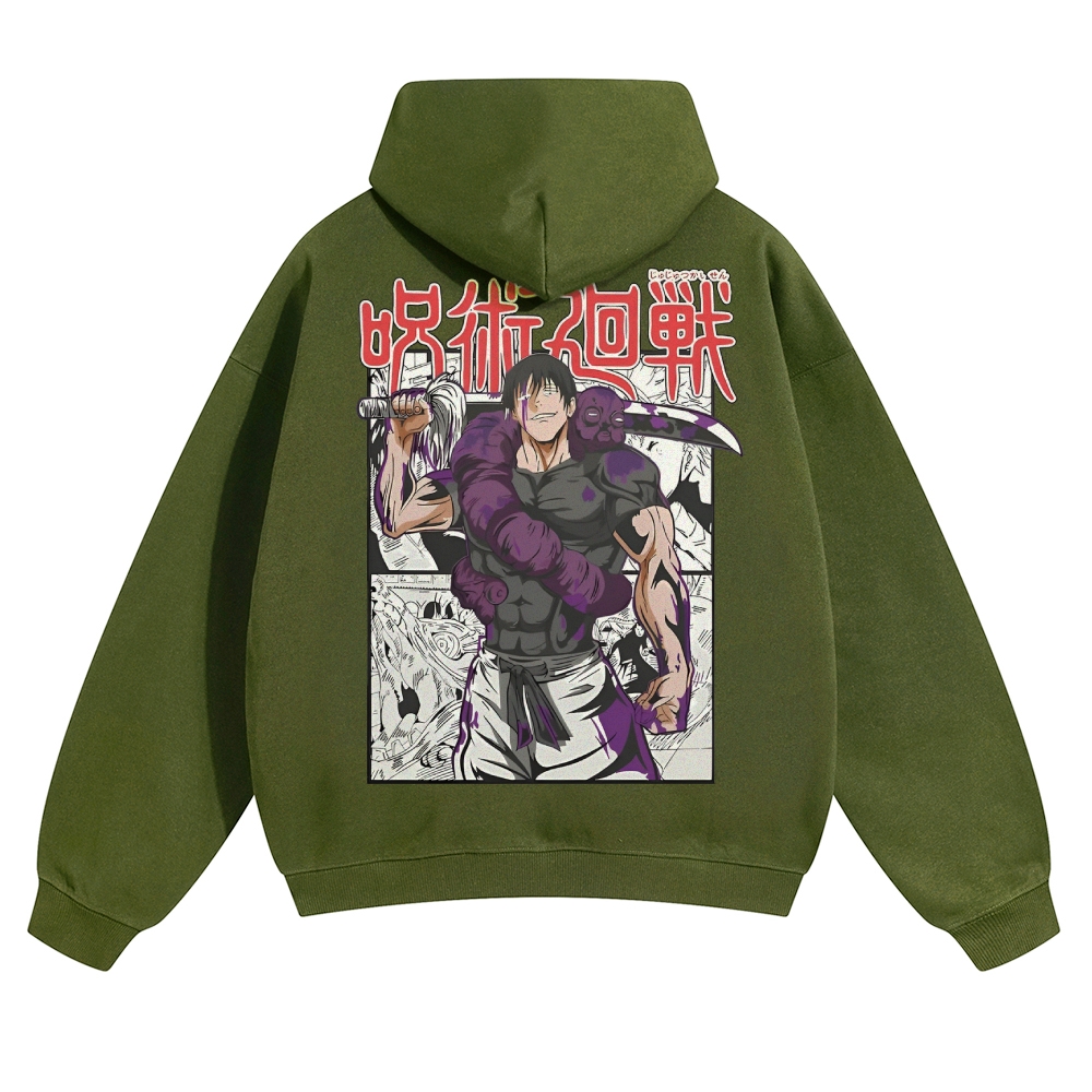 Unisex Casual Anime Print Hoodie