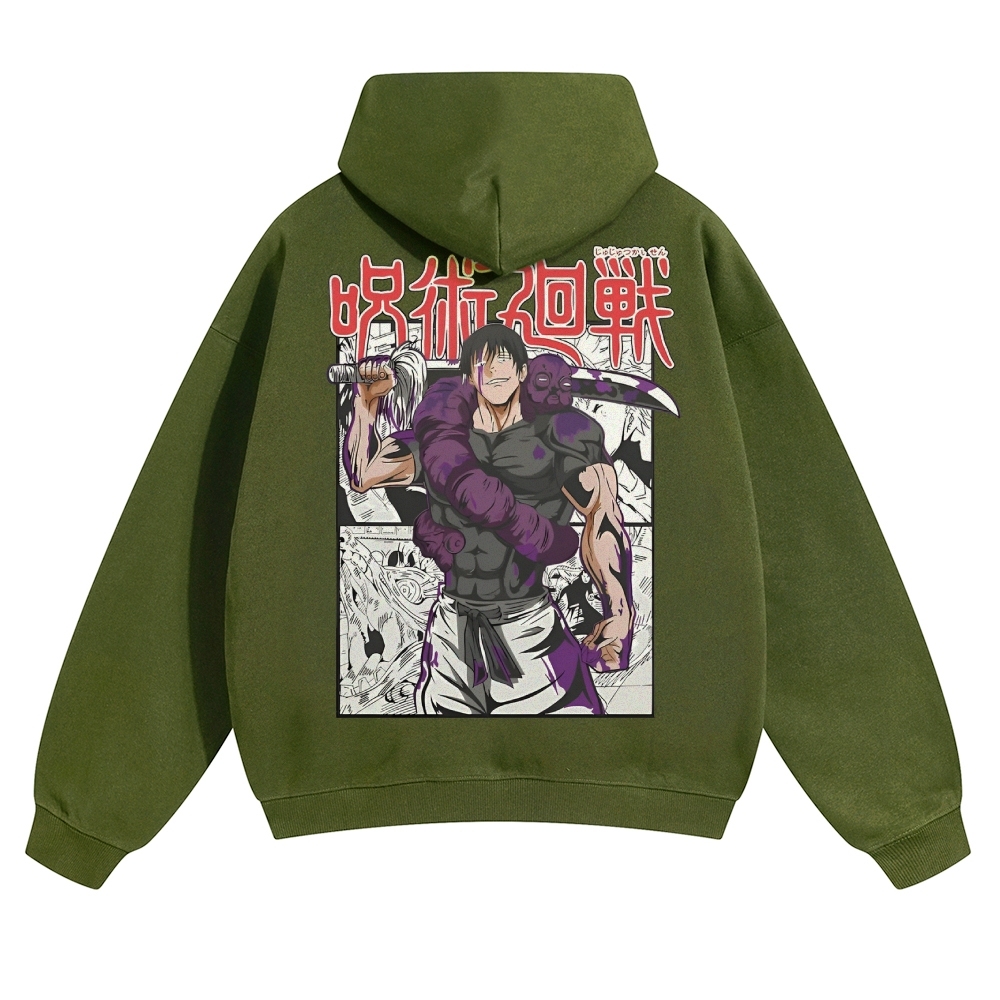 Unisex Casual Anime Print Hoodie