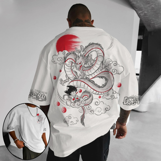 Unisex Anime Inspired Graphic Streetwear Vintage T-shirt