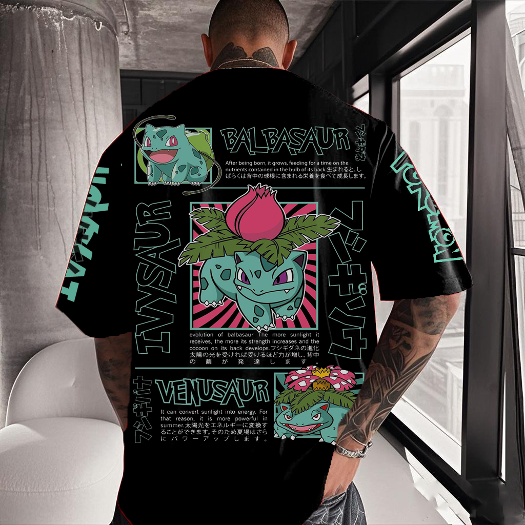 Unisex Anime Inspired Vintage T-Shirt