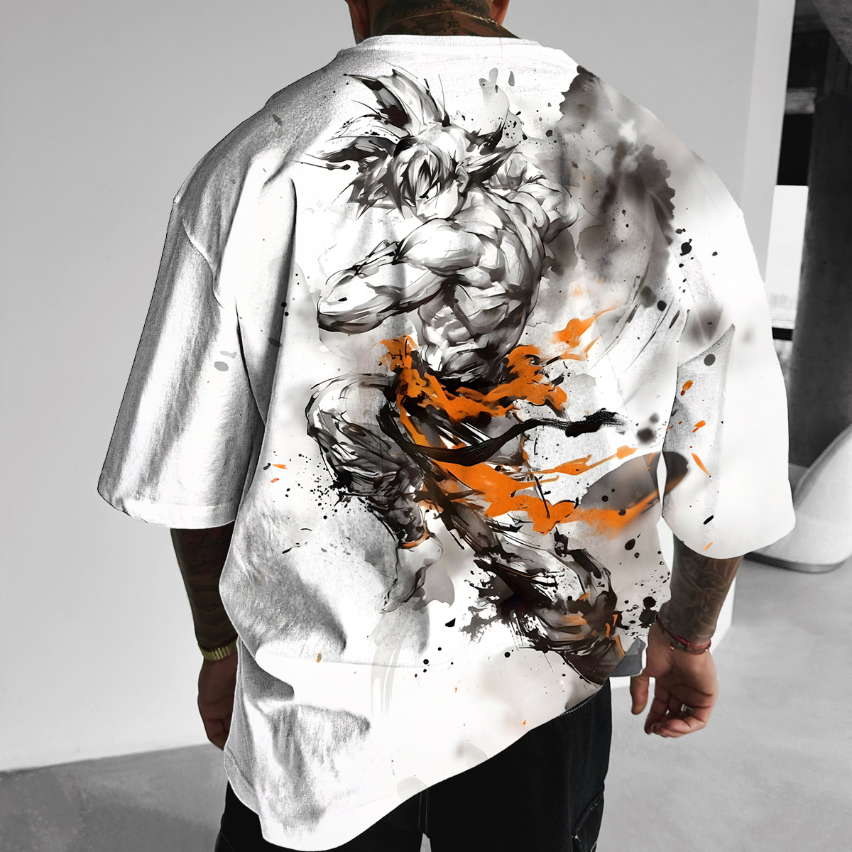Unisex Anime Inspired Vintage T-Shirt