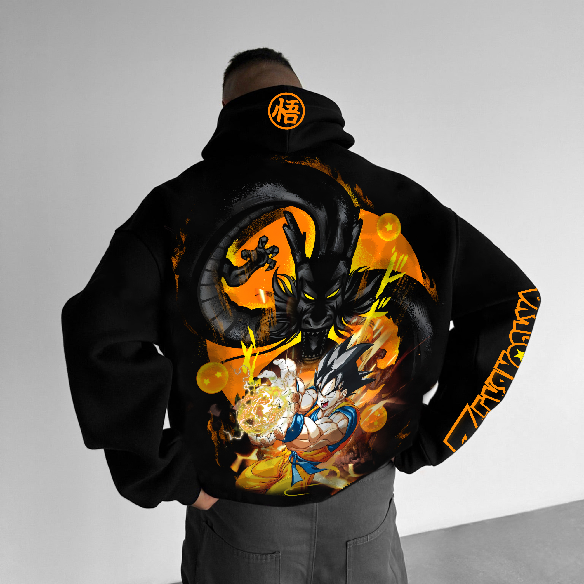 Unisex Vintage Hoodie丨 Dragon Ball