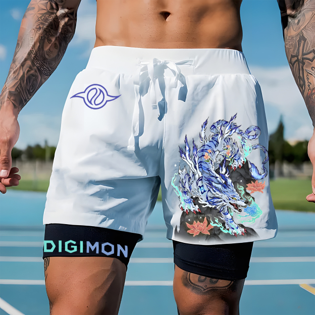 Unisex  “Digimon” Casual Anime Streetwear Shorts