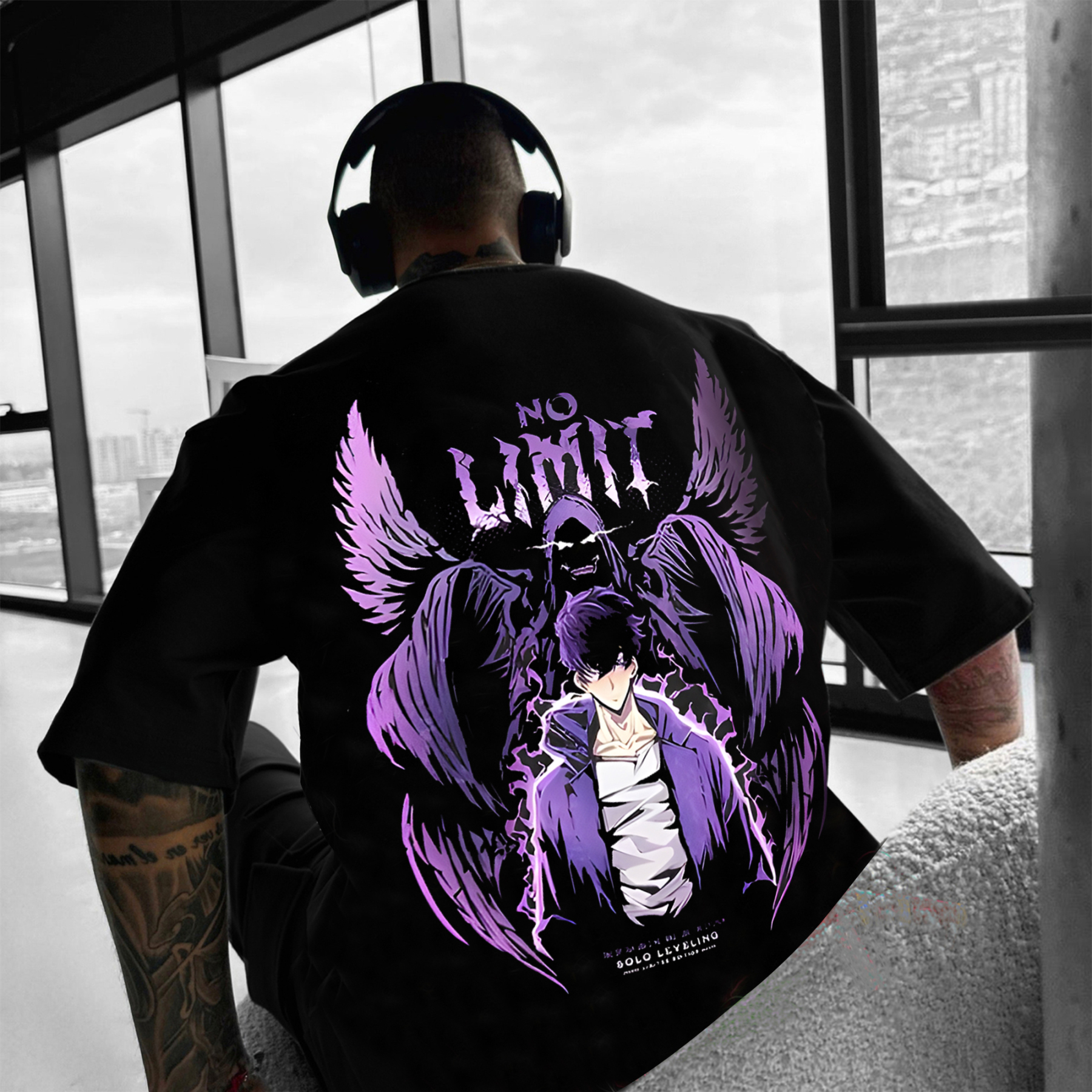 Unisex Anime Inspired Vintage T-Shirt