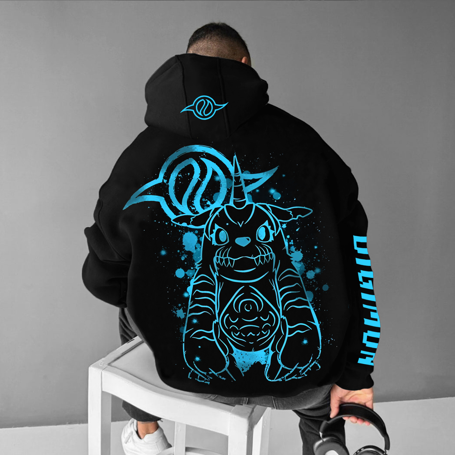 Unisex Oversized Anime Print Hoodie | One Piece