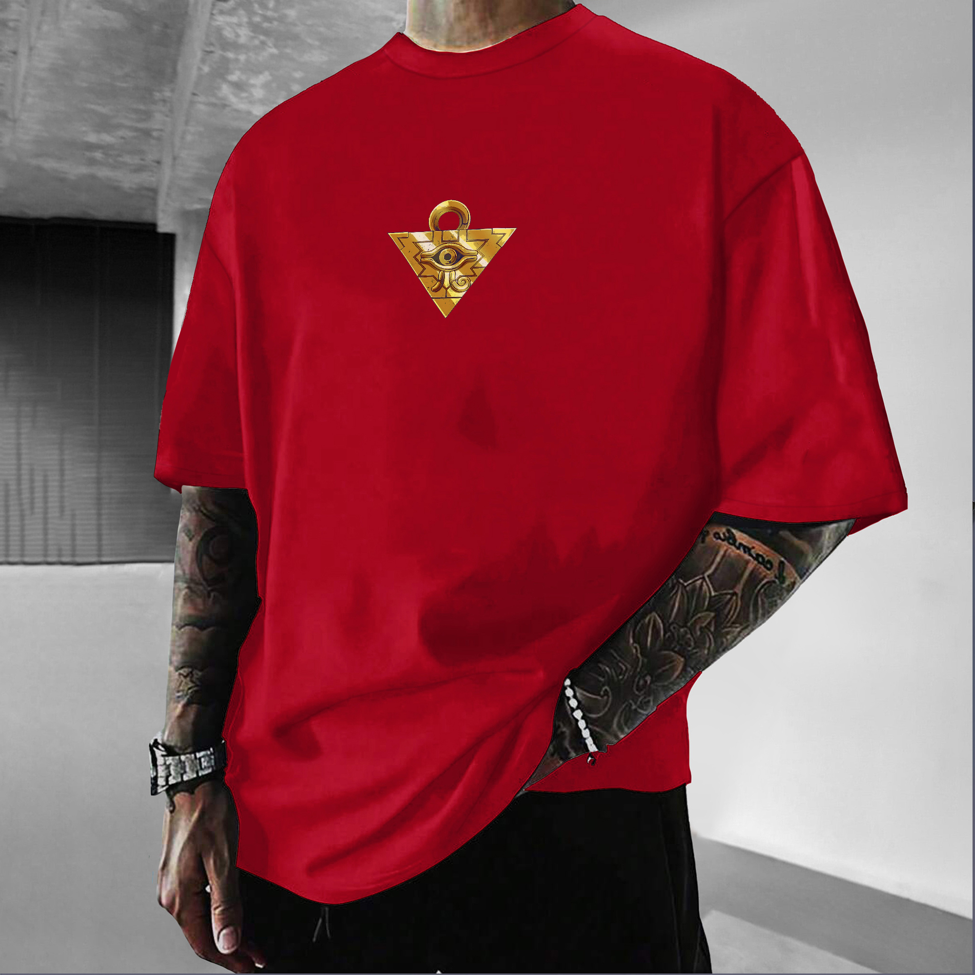 Unisex  “Yu-Gi-Oh！”   Anime Inspired Vintage T-Shirt