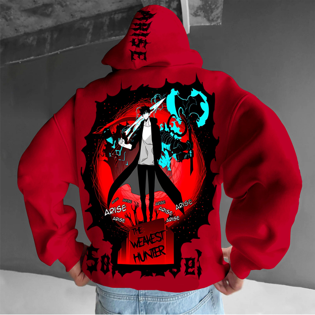 Unisex Anime Graphic Streetwear Vintage Hoodie-comicclothing