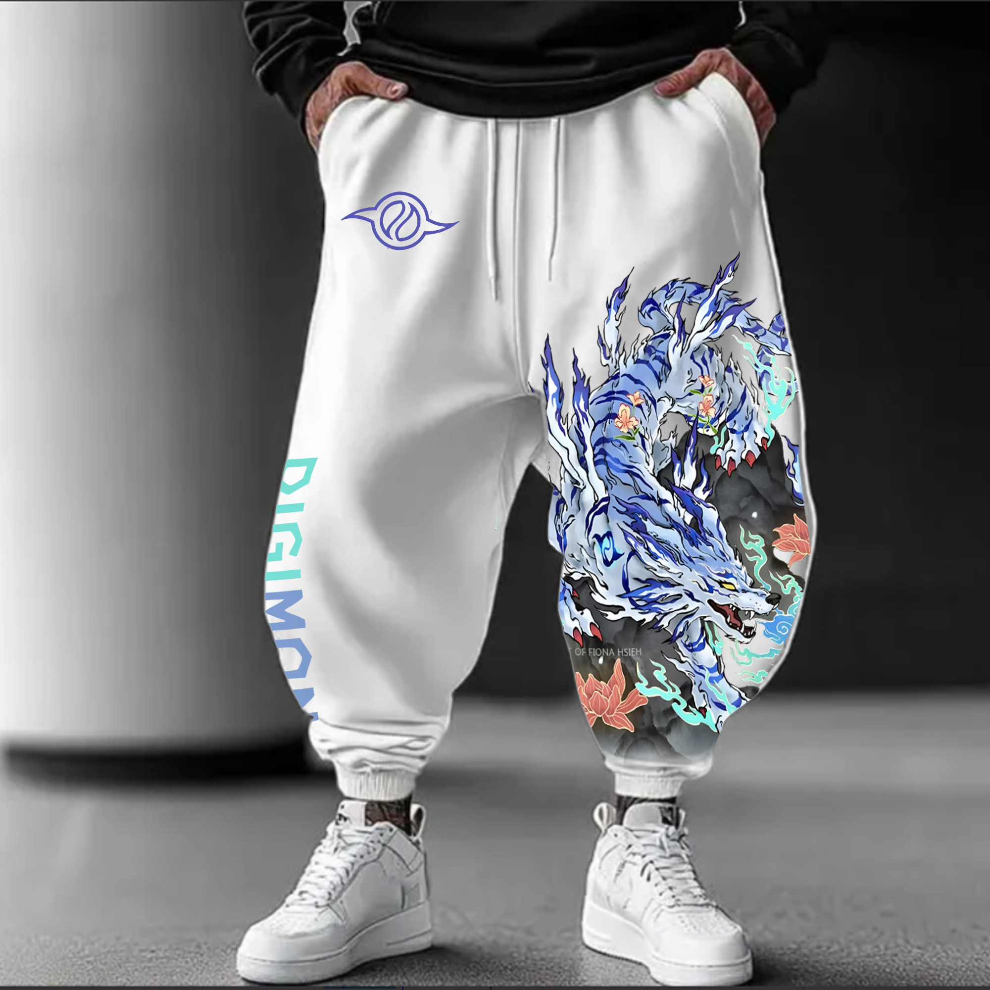 Unisex  “Digimon” Casual Anime Streetwear Pants