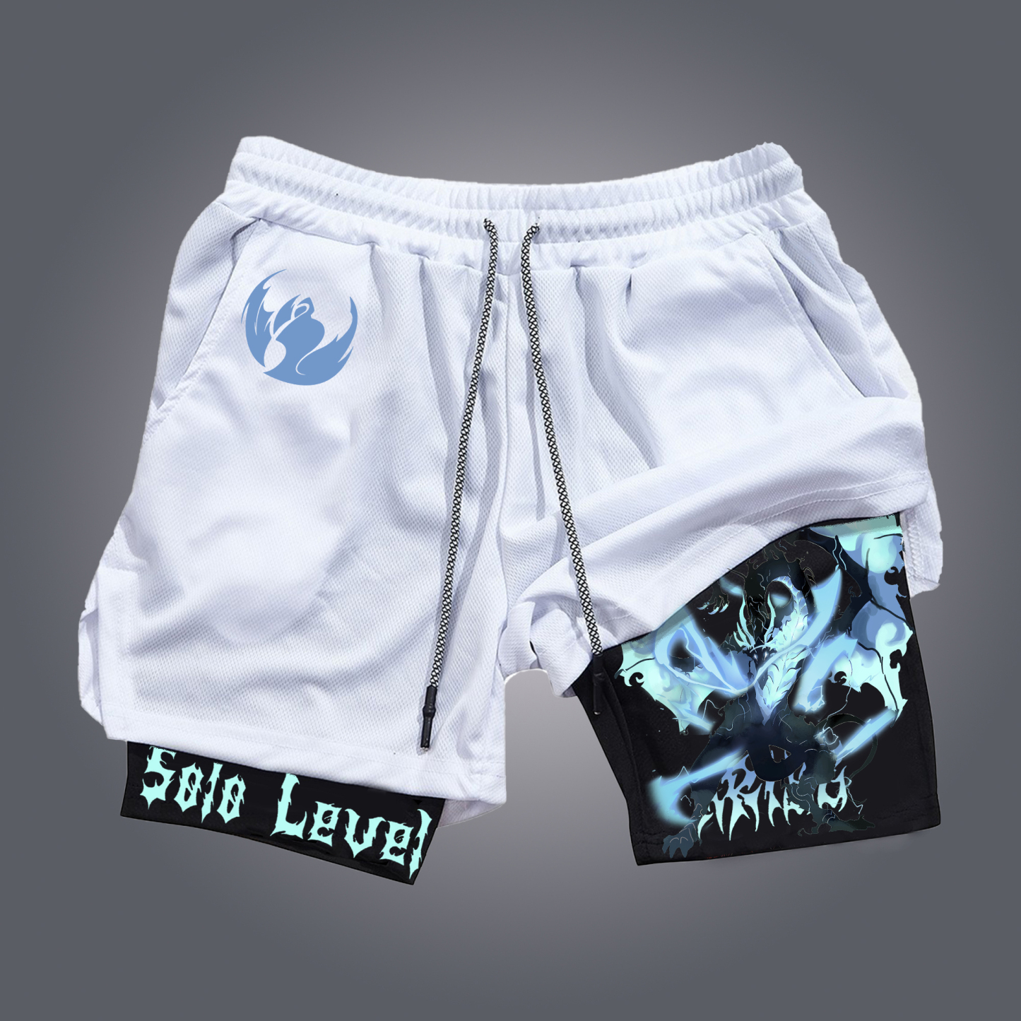 Unisex “Solo Leveling” Casual Anime Streetwear Shorts