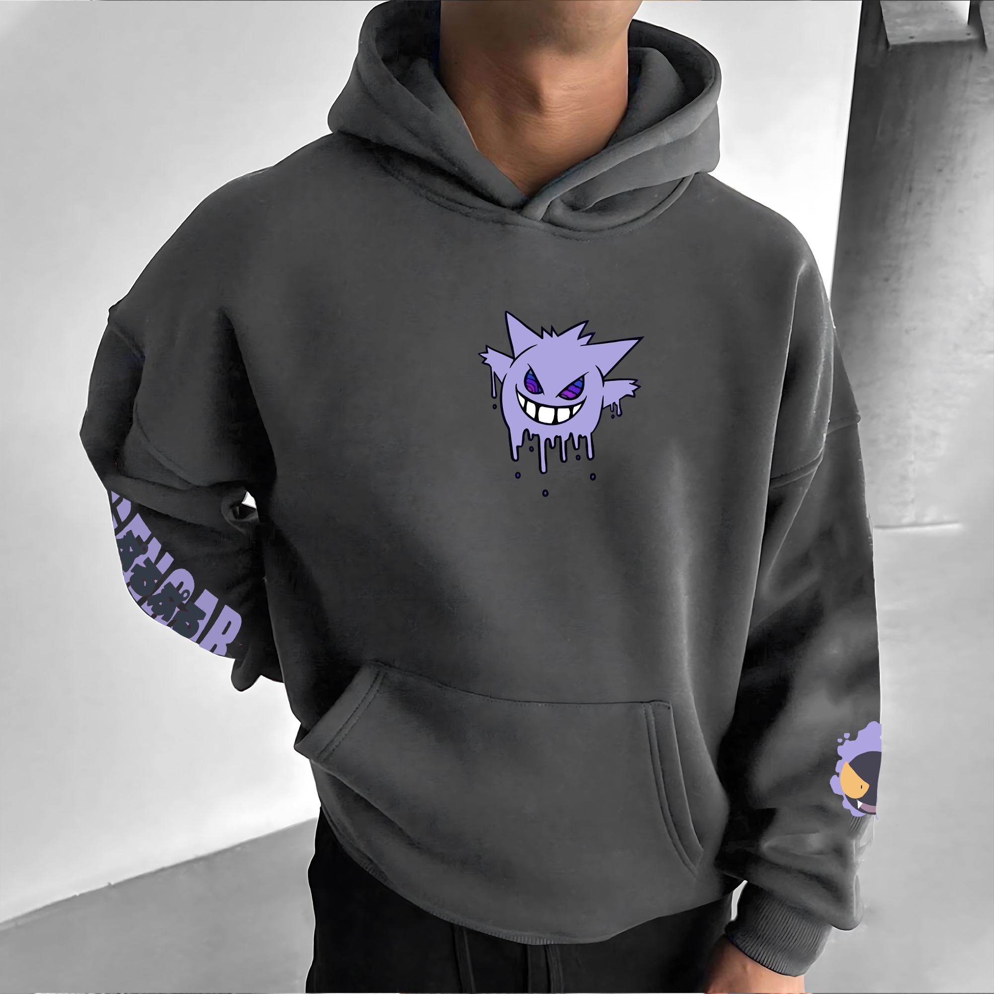 Unisex Anime Graphic Streetwear Vintage Hoodie