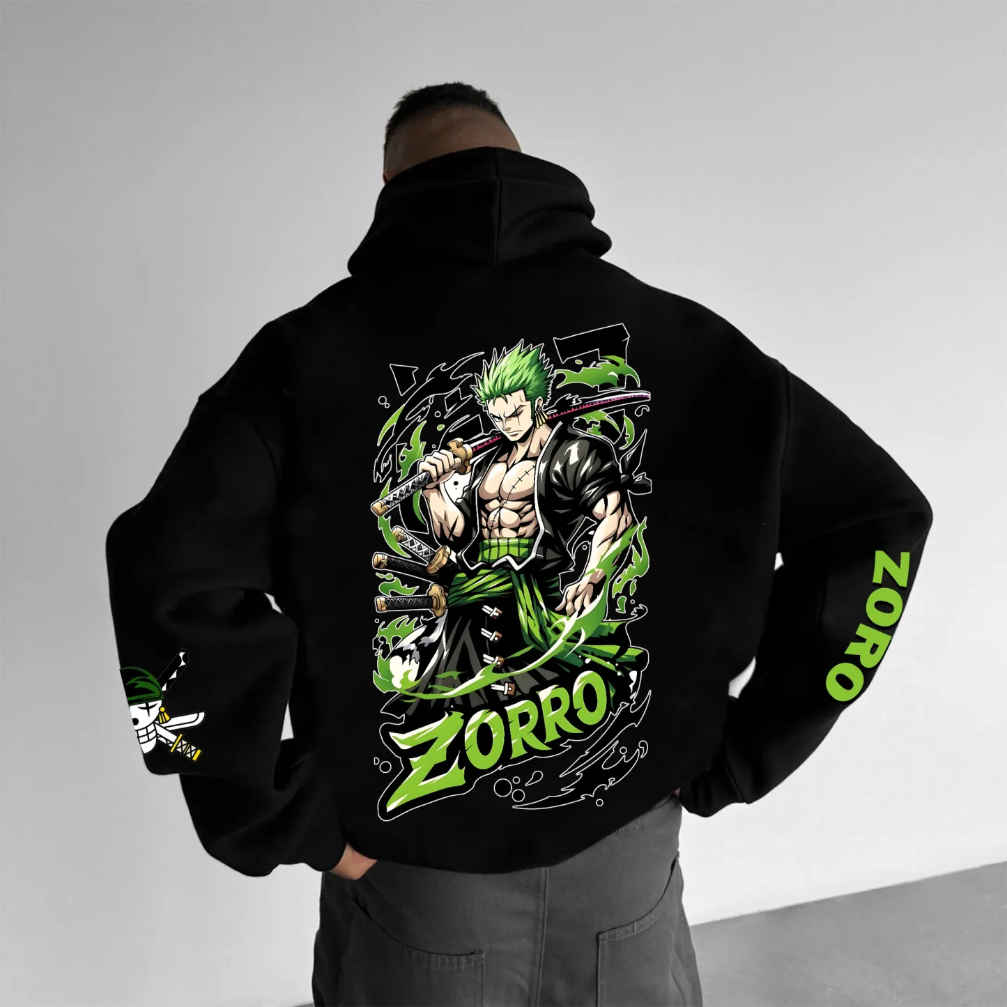 Unisex Anime Graphic Streetwear Vintage Hoodie