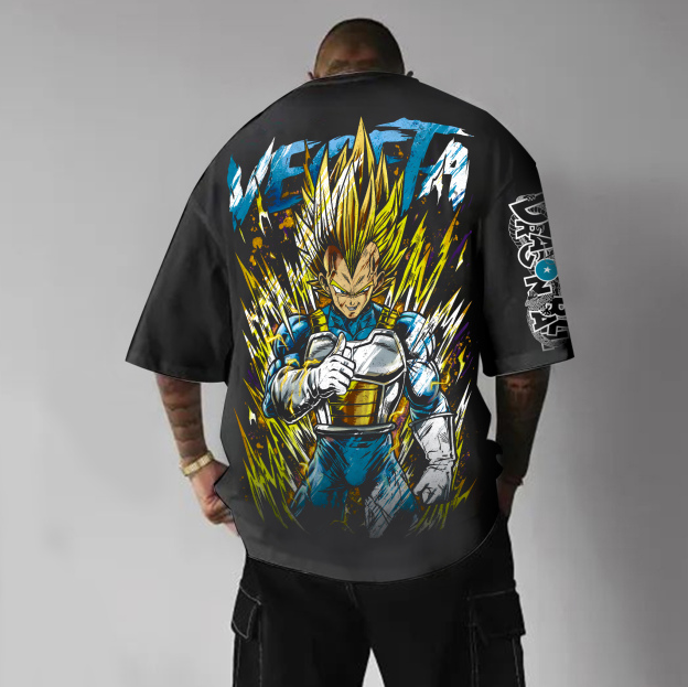 Unisex Anime Inspired Graphic Streetwear Vintage T-shirt