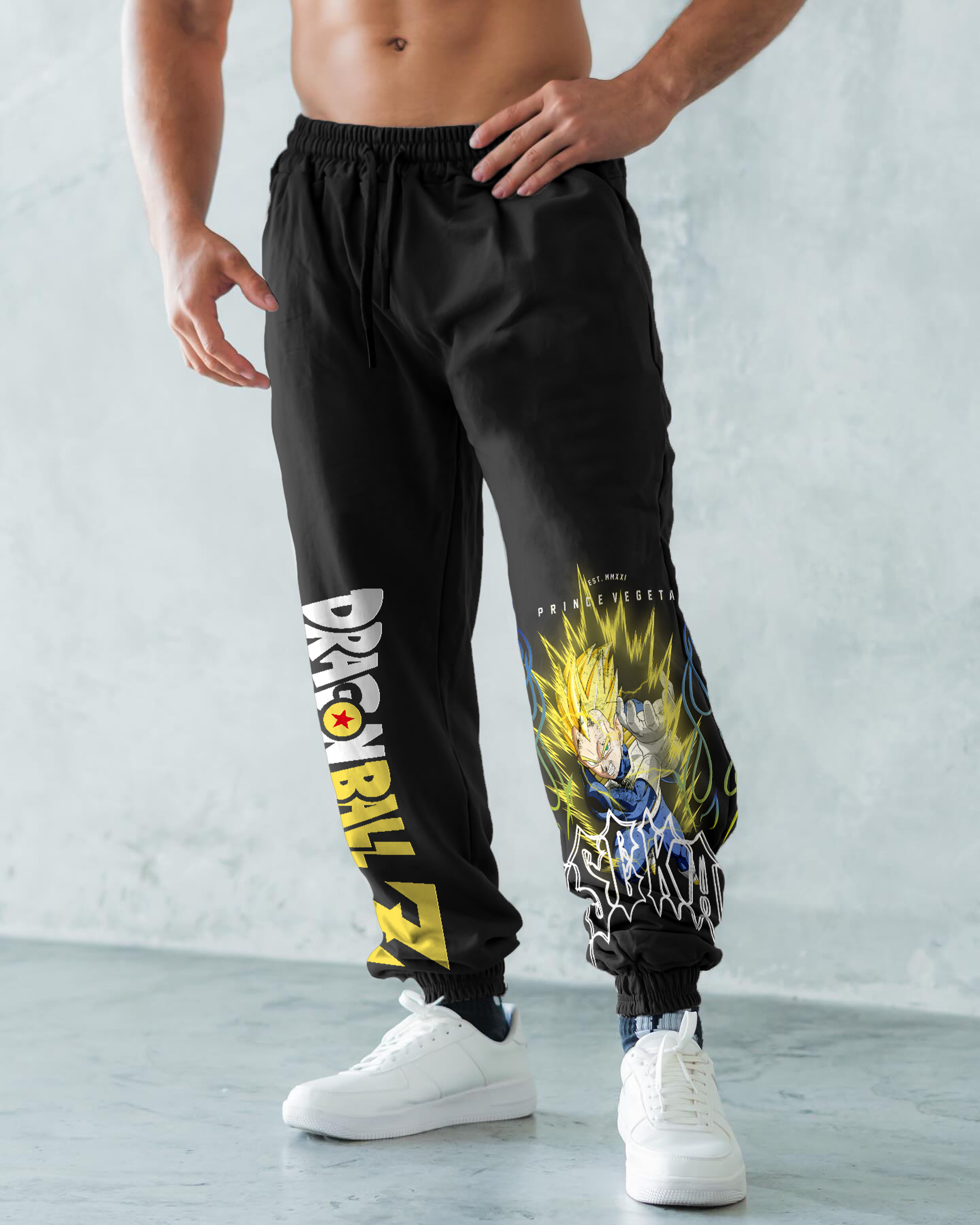Unisex Casual Anime Streetwear Pants