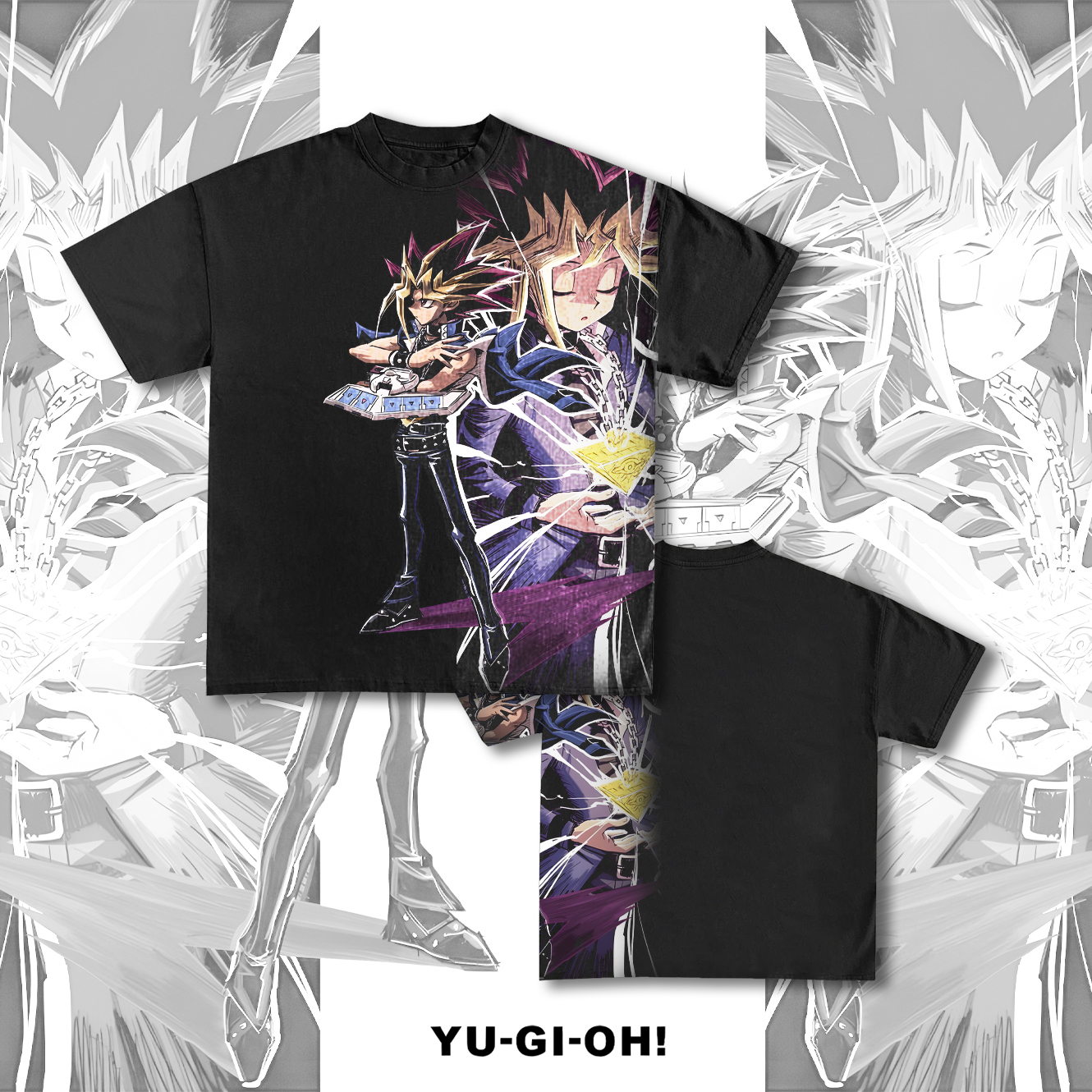 Unisex Anime Inspired Vintage T-Shirt