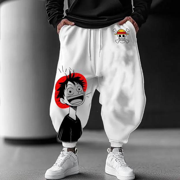 Unisex Casual Anime Streetwear Pants丨One Piece