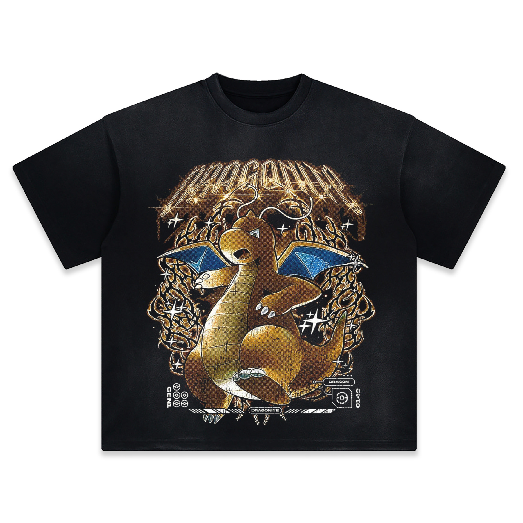 Unisex Anime Inspired Vintage T-Shirt