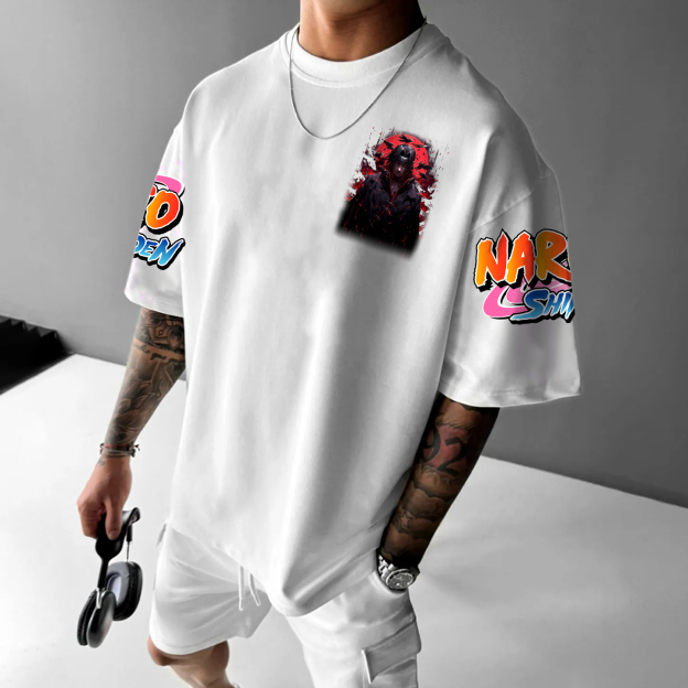 Unisex  Anime “Anime”  Inspired Vintage T-Shirt-comicclothing