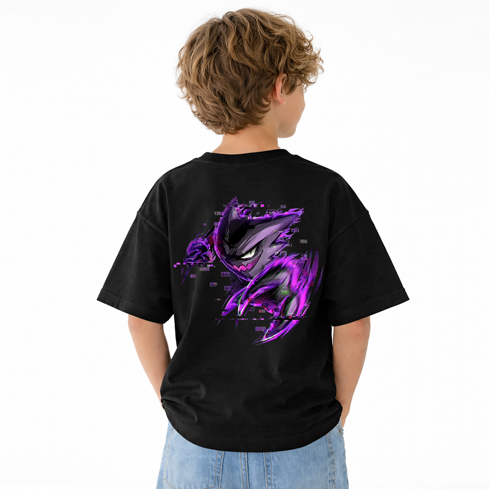 Pokémon Graphic T-Shirt for Kids Cartoon Print Cotton Tee