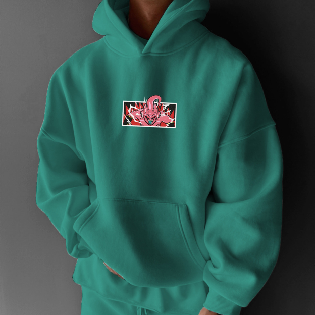 Unisex Anime Print  Casual Oversized Hoodie