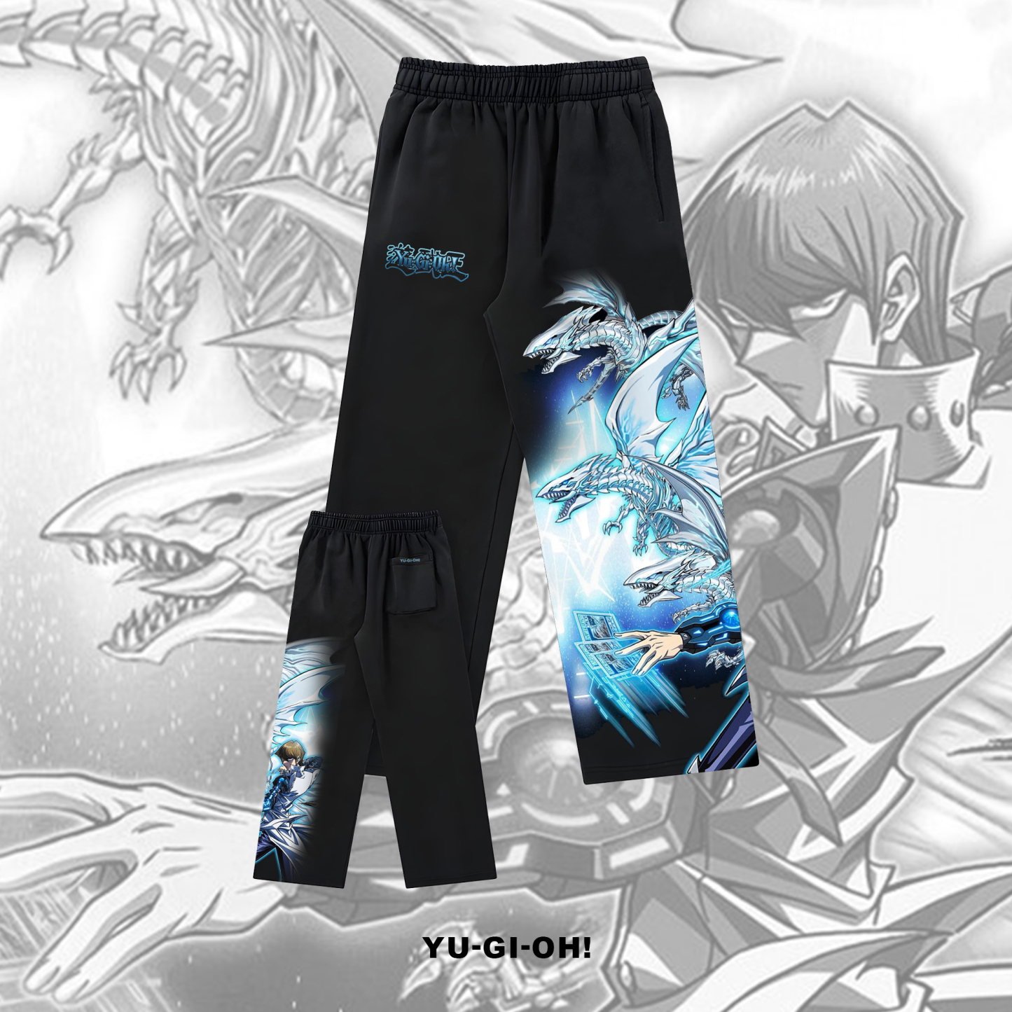 Unisex "Yu-Gi-Oh!" Game Anime Graphic Print Pants