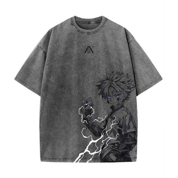 Unisex Anime Inspired Vintage T-Shirt