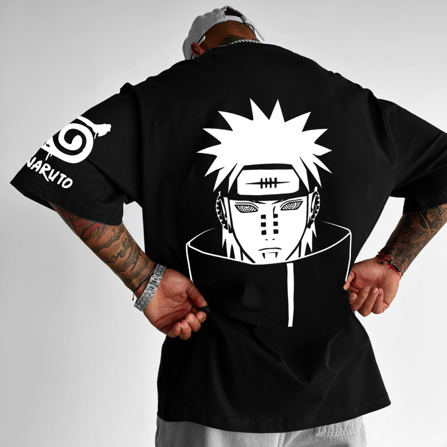 Oversize Anime T-Shirt-comicclothing