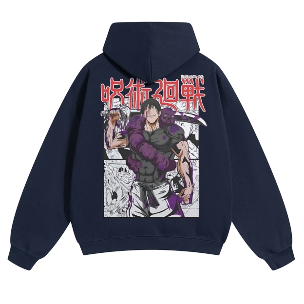 Unisex Casual Anime Print Hoodie