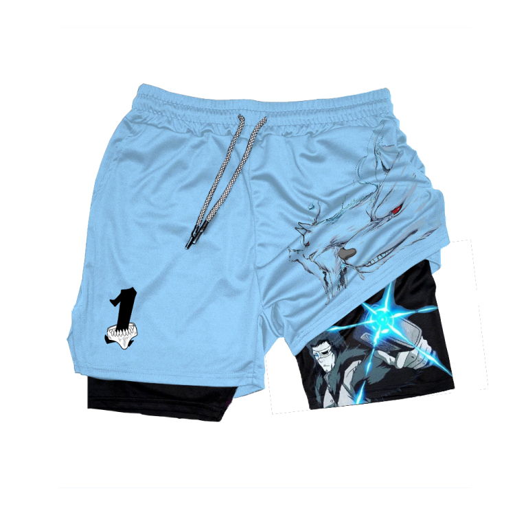 Anime Performance Gym Shorts