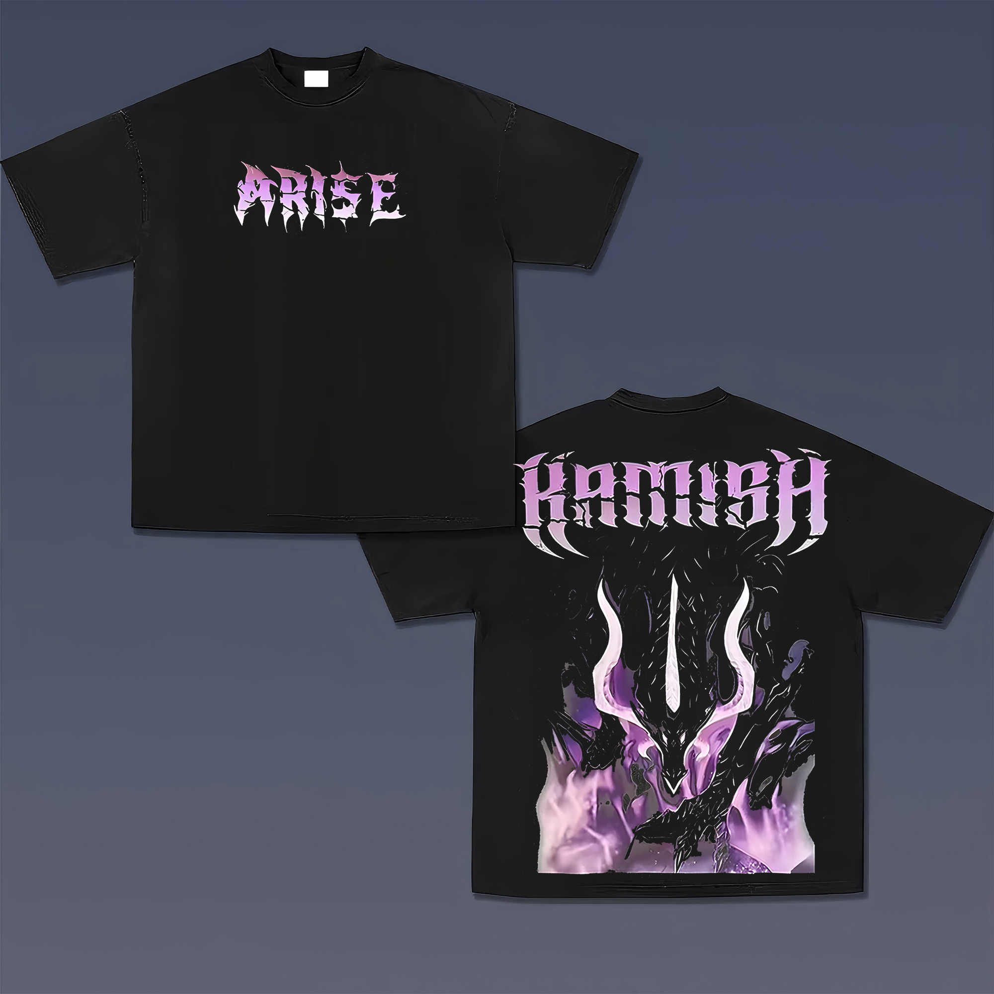 Unisex Anime Inspired Vintage T-Shirt