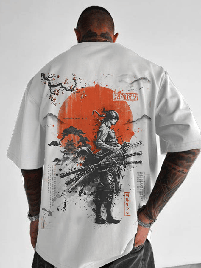 Unisex Anime Inspired Vintage T-Shirt