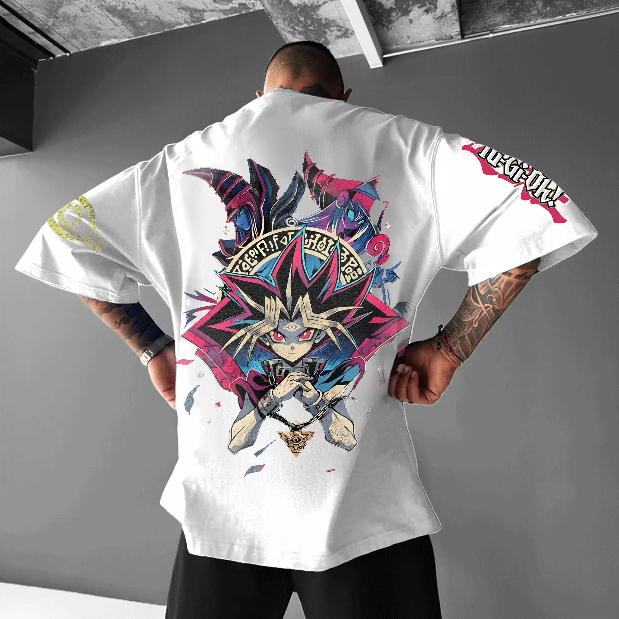 Unisex  “Yu-Gi-Oh！”   Anime Inspired Vintage T-Shirt
