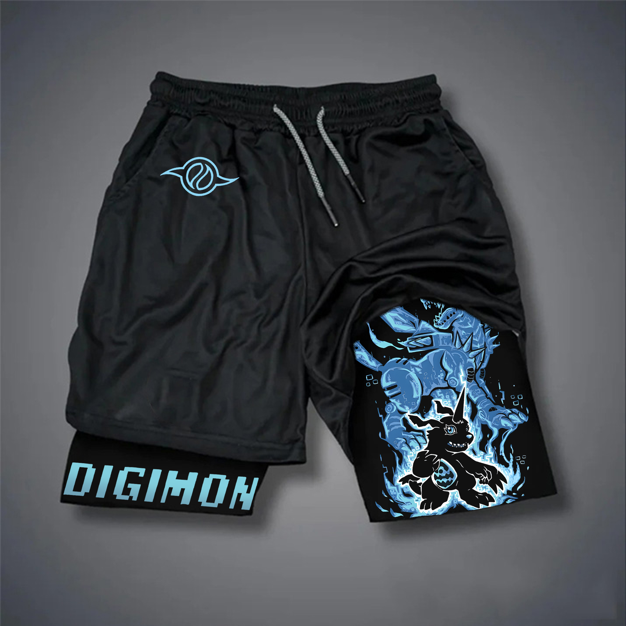 Unisex  “Digimon” Casual Anime Streetwear Shorts