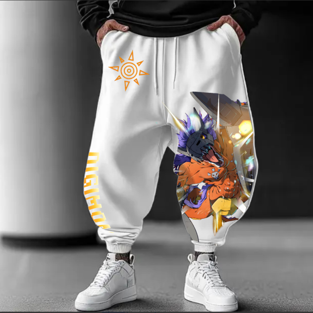 Unisex  “Digimon” Casual Anime Streetwear Pants