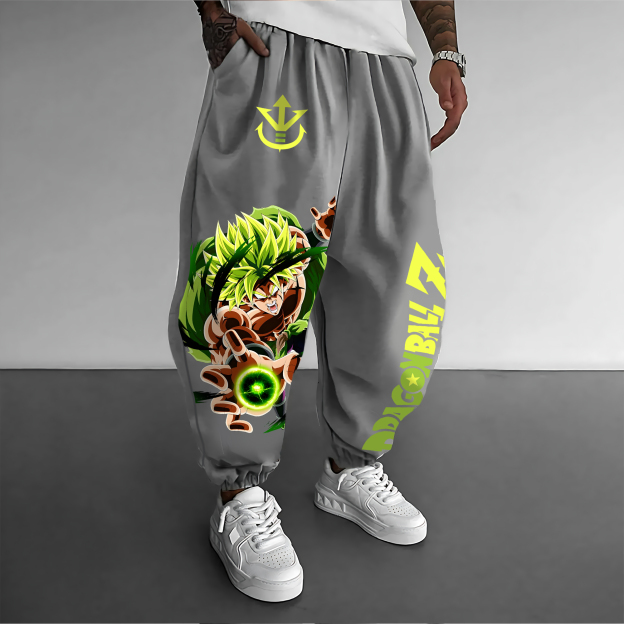 Unisex Casual Anime Streetwear Pants